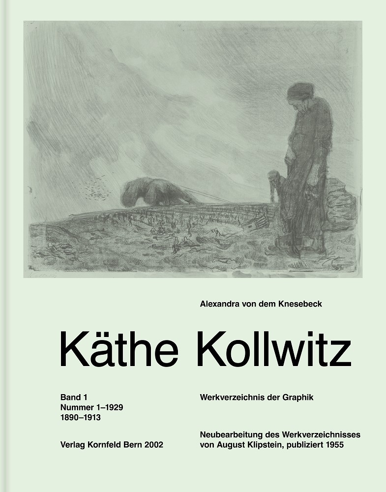 Käthe Kollwitz: Werkverzeichnis der Graphik Bearb. v. Alexandra von dem Knesebeck 2 Bände, zus. 780 Seiten, 402 Abb., 31,5 x 25,5 cm, geb., Schutzumschlag Kornfeld Verlag, Bern, 2002 Band 1: Werke der Jahre 1890-1913, Vorwort u. Einführung mit Signaturentabelle, Stempelsignaturen, Sammlerstempel, etc. Band 2: Werke der Jahre 1914-1941, Konkordanz und Titelverzeichnis