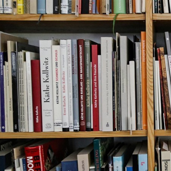 A glimpse inside the Kollwitz Specialised Library at the Kollwitz Museum Köln