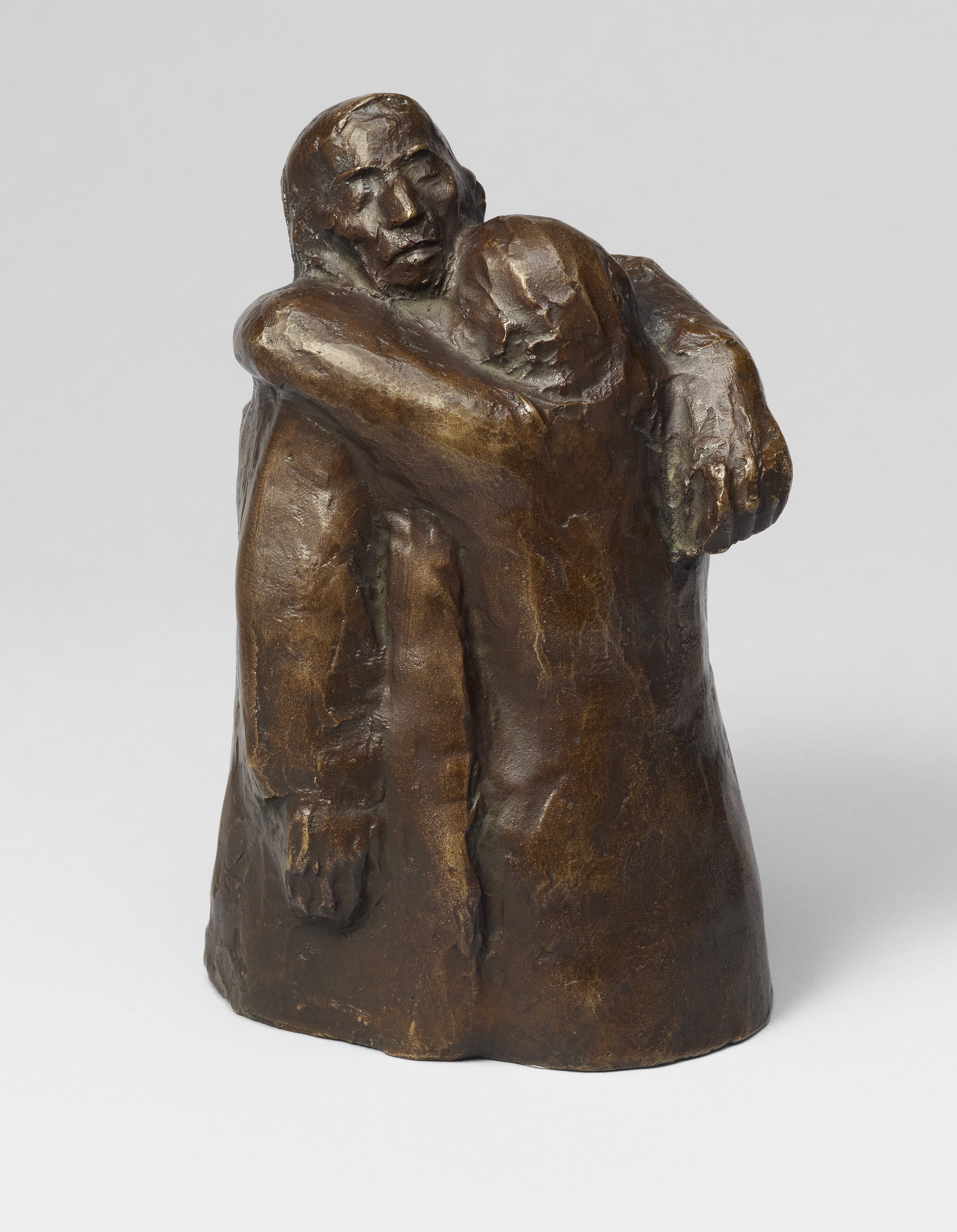 Käthe Kollwitz, Farewell, model 1940/41, cast probably 1955, bronze, 174 x 107 x 103,5 mm, Seeler 39 I.B.1, Kollwitz Museum Köln, Inv. Nr. 70100/86010 © Kollwitz Museum Köln, ph. Goldberg/Fuis.  