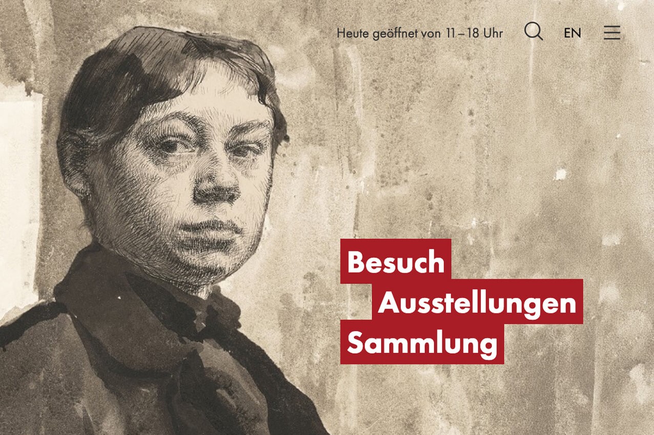 Das Bild zeigt die Start-Seite von der Internet-Seite
