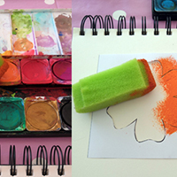 »Art Déco – Mit der Schablone aufs Papier«