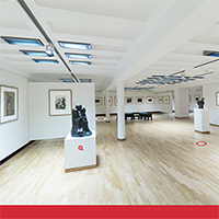 Das Käthe Kollwitz Museum Köln bei einem 360°– Rundgang online erleben!