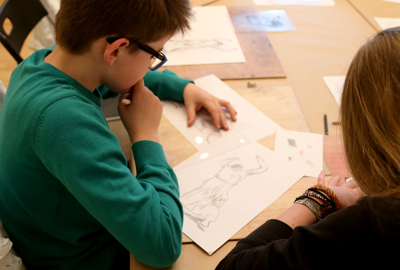 Schule im Museum - vielfältige Workshop-Angebote