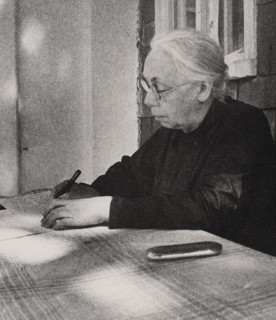 Käthe Kollwitz, c. 1940, photographer unknown, Kollwitz estate © Käthe Kollwitz Museum Köln