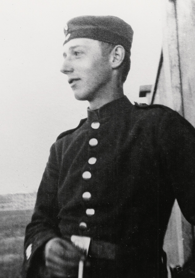 Peter Kollwitz als Soldat, 1914, Nachlass Kollwitz © Käthe Kollwitz Museum Köln