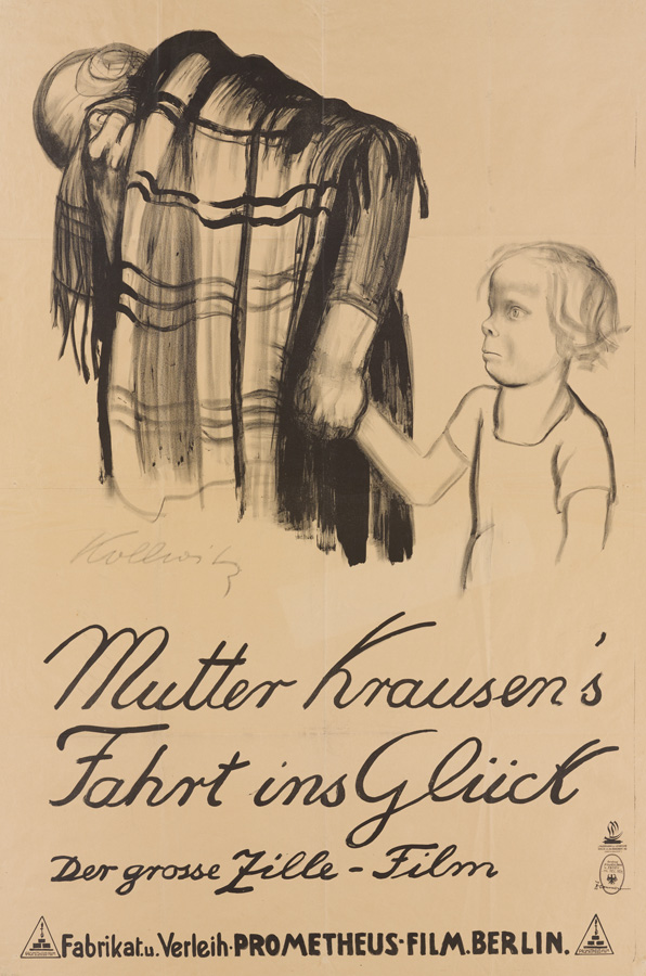 Käthe Kollwitz, Mutter Krausen’s Fahrt ins Glück (Mother Krause's Journey to Happiness), 1929, chalk and brush lithograph (transfer), Kn 248, Cologne Kollwitz Collection © Käthe Kollwitz Museum Köln