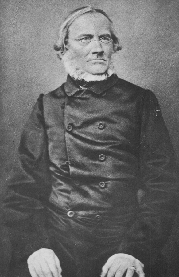 Julius Rupp (1809-1884), c. 1860, photographer unknown, Kollwitz estate © Käthe Kollwitz Museum Köln