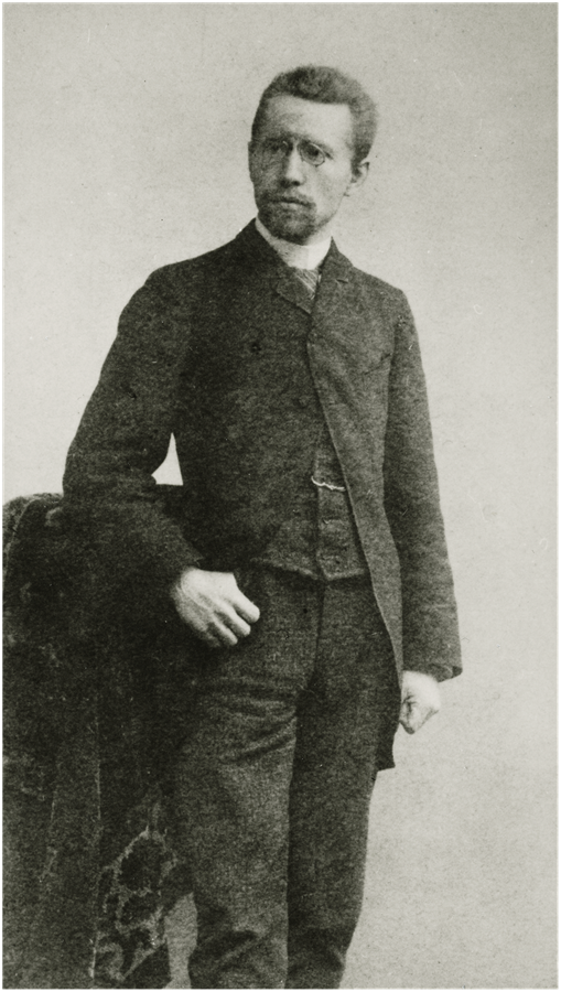 Karl Kollwitz, um 1885, Photograph unbek., Nachlass Kollwitz © Käthe Kollwitz Museum Köln