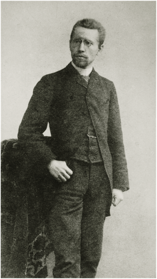 Karl Kollwitz, c. 1885, photographer unknown, Kollwitz estate © Käthe Kollwitz Museum Köln