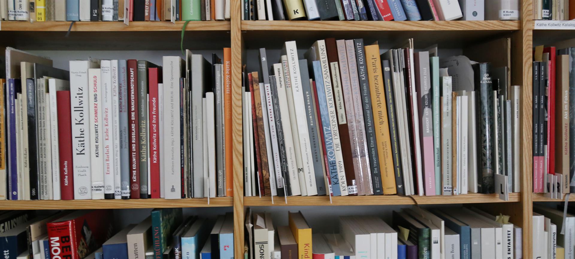 The Library at the Käthe Kollwitz Museum Köln