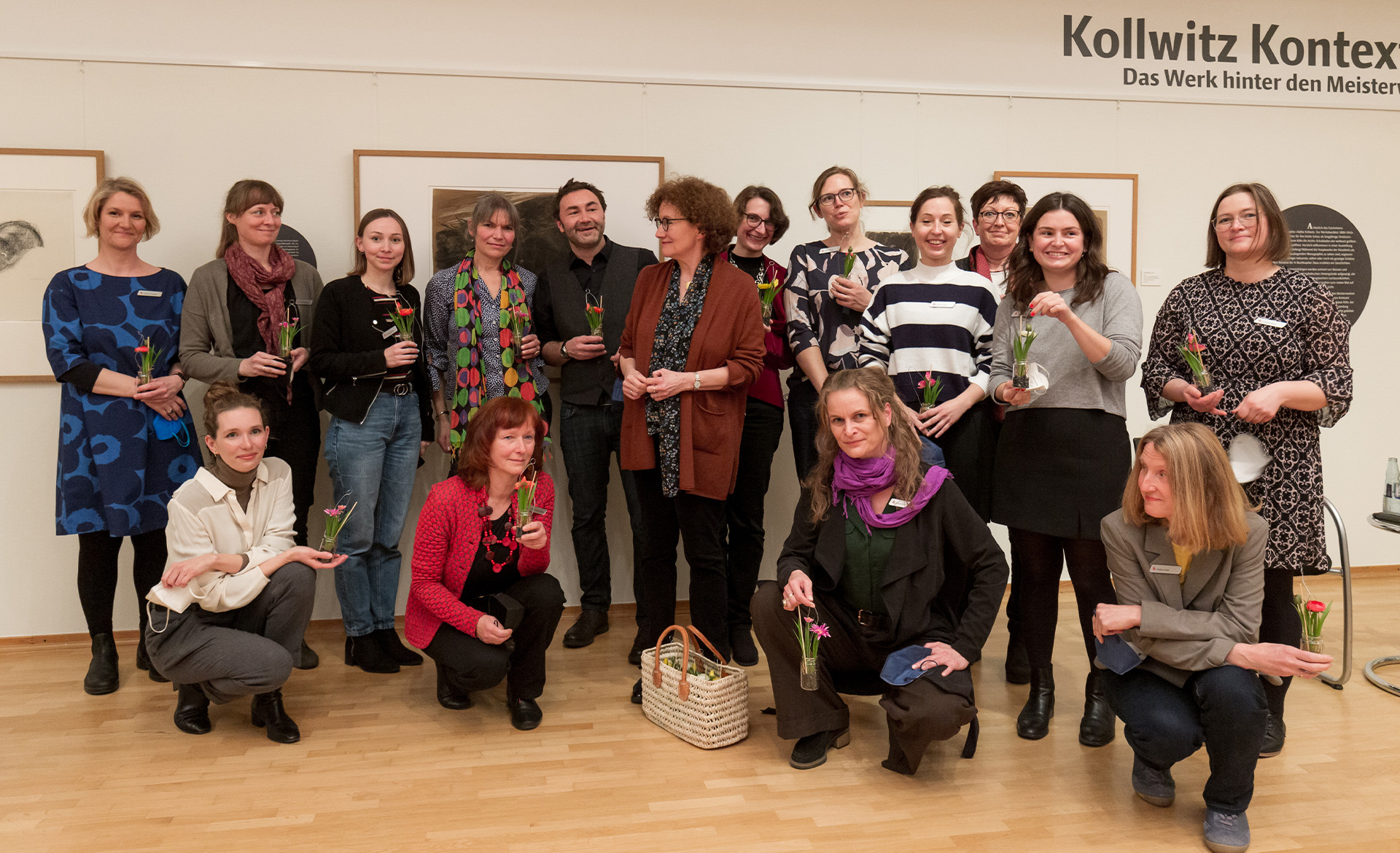 Hannelore Fischer und ihr Team des Käthe Kollwitz Museum Köln 