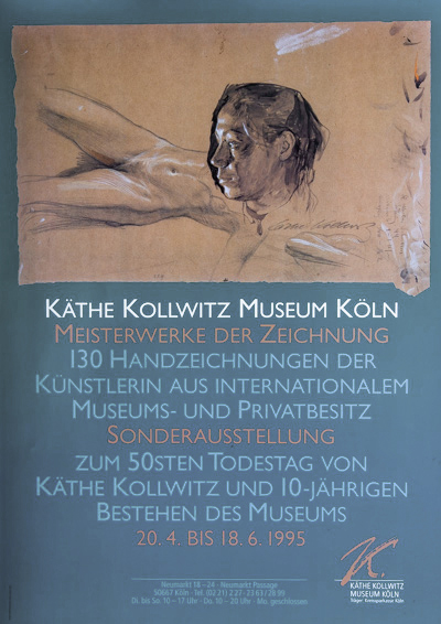 Käthe Kollwitz. Meisterwerke der Zeichnung. 20. April - 18. Juni 1995