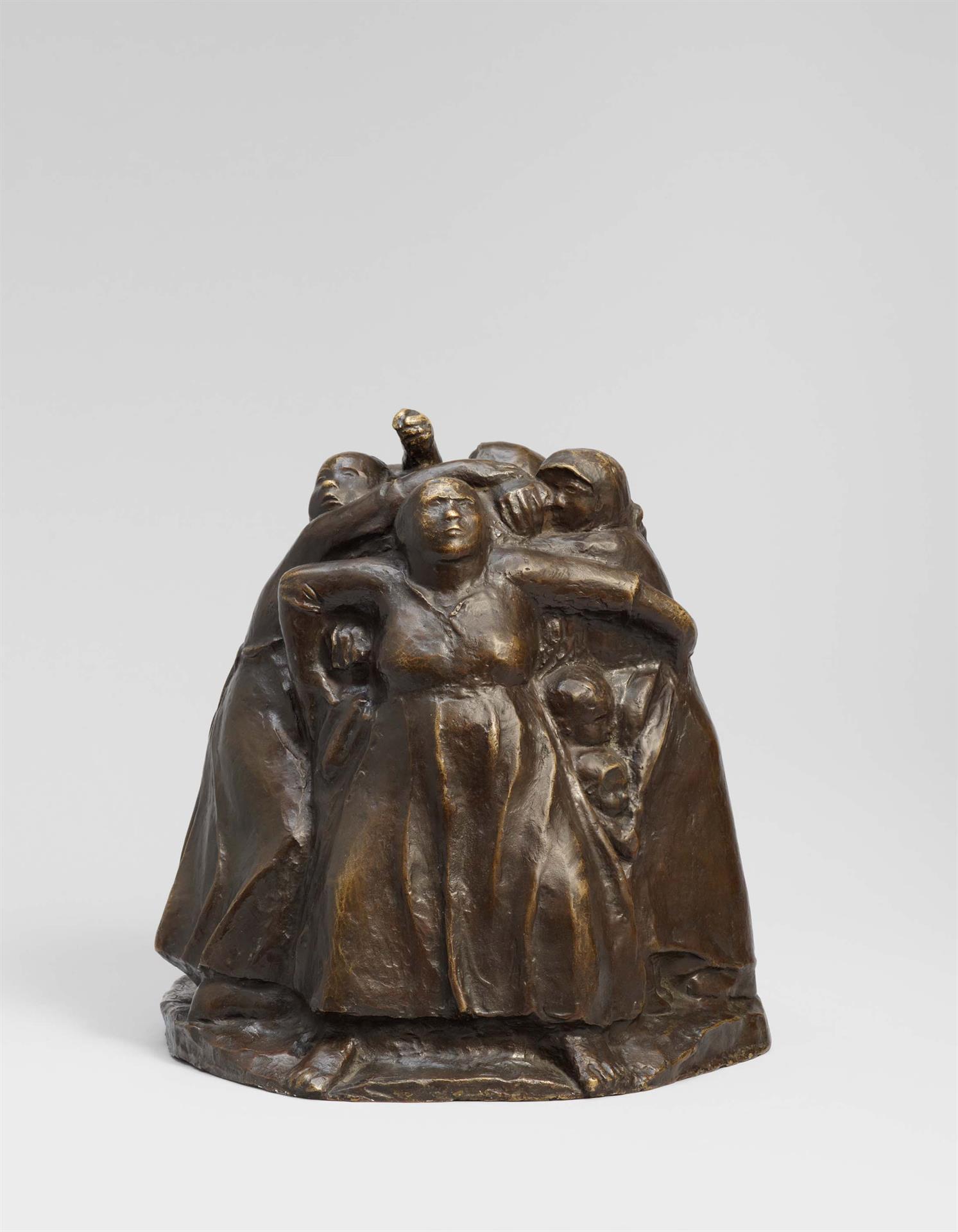 Käthe Kollwitz, Tower of Mothers, 1937/1938, bronze, Seeler 35 II.B.1, Cologne Kollwitz Collection © Käthe Kollwitz Museum Köln