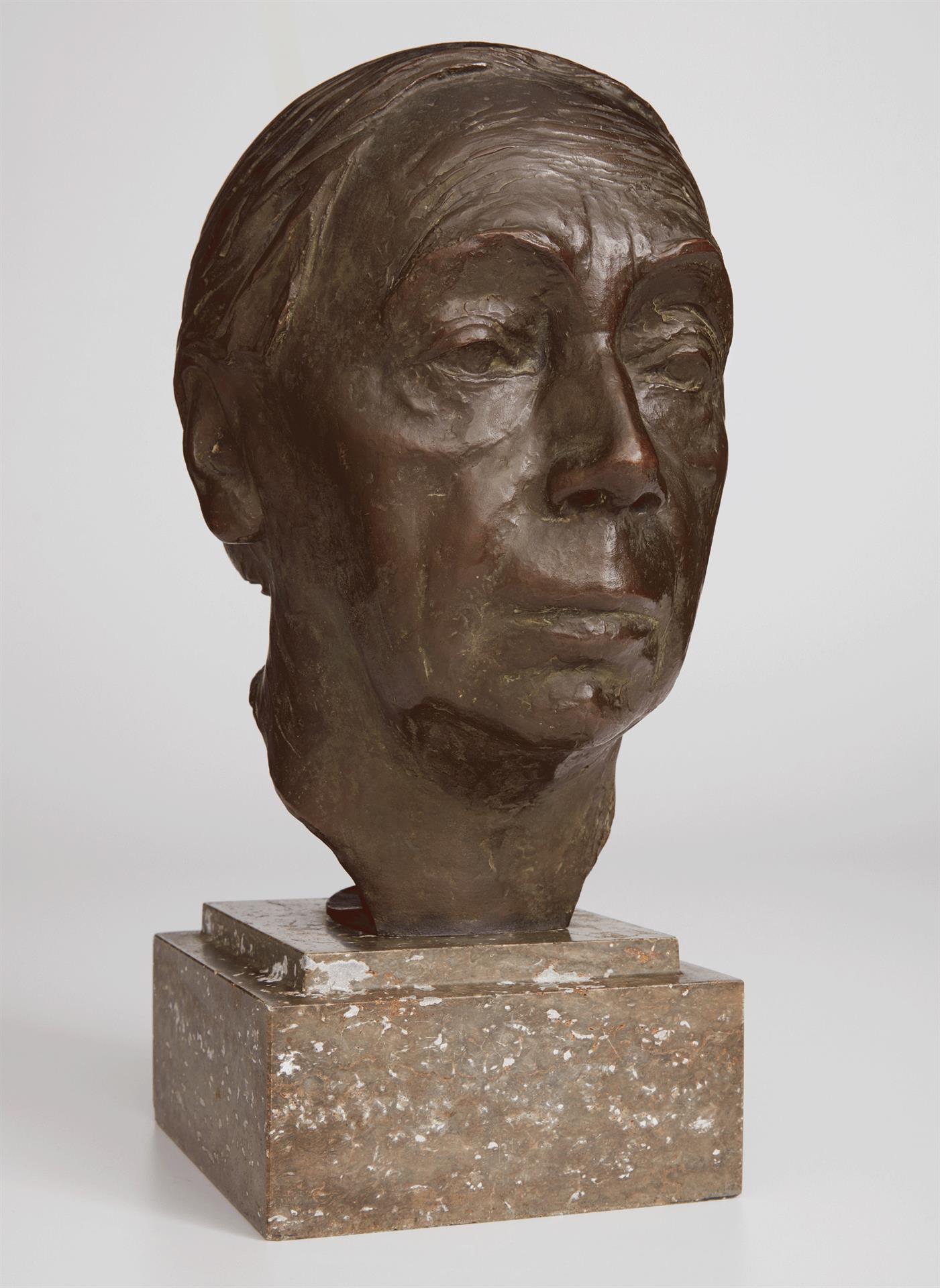 Käthe Kollwitz, Autoportrait, 1926-36, bronze, Seeler 26 I.B.3, Collection Kollwitz de Cologne © Käthe Kollwitz Museum Köln 