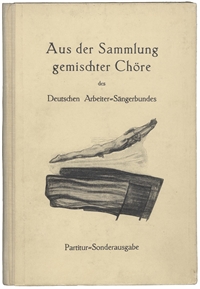 From the collection for mixed choirs, German Workers’ Choral Association, Alfred Guttmann, 1926, Cologne Kollwitz Collection © Käthe Kollwitz Museum Köln