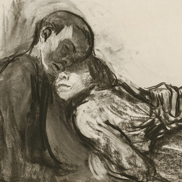 Käthe Kollwitz - Love scenes and nudes