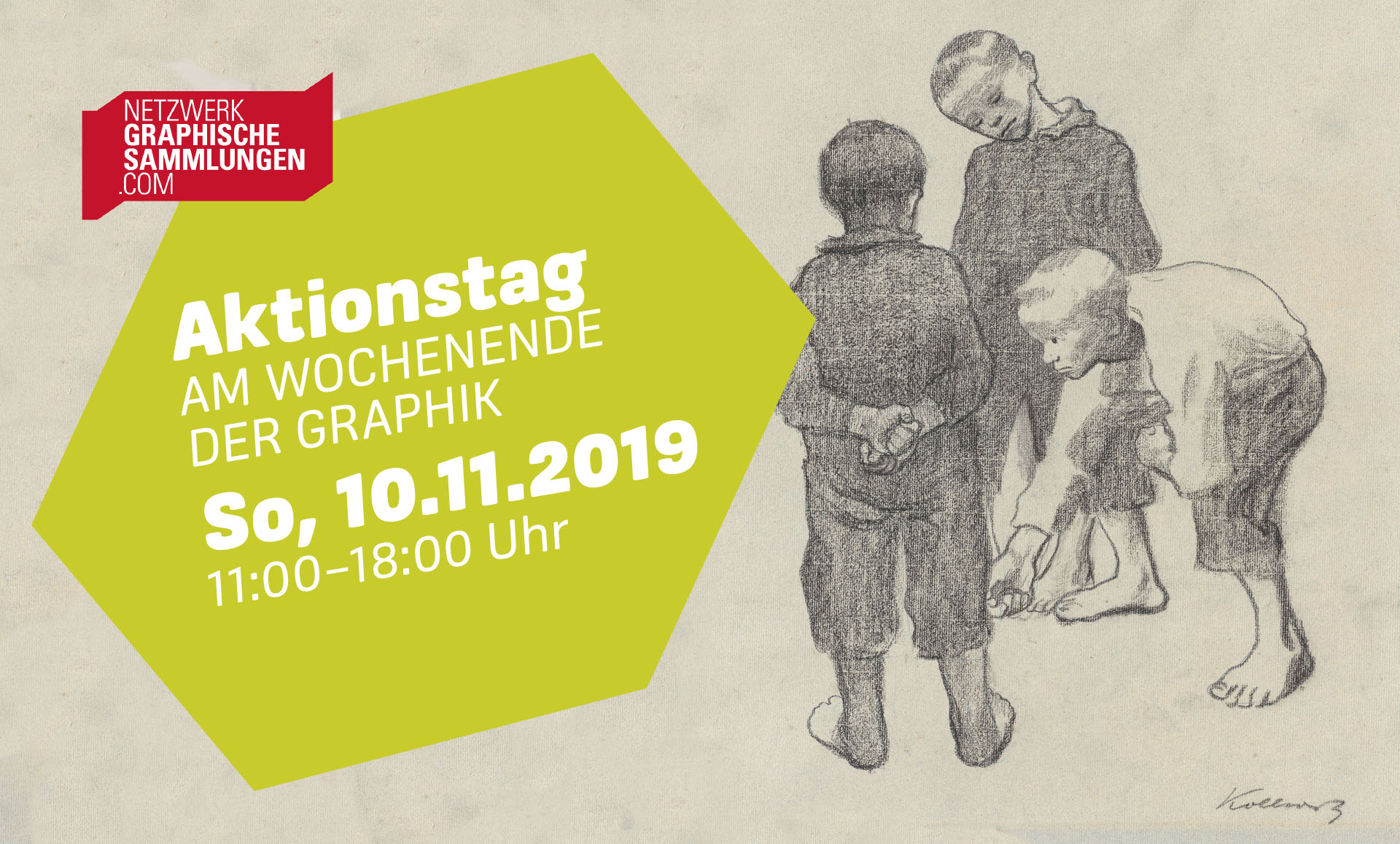 Aktionstag am Wochenende der Graphik - Käthe Kollwitz Museum Köln 