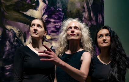 3 Frauen — 3 Sprachen. Talk im Kollwitz