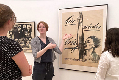 Kunst Snack — Die 30-Minuten-Mittagspausenführung im Käthe Kollwitz Museum Köln